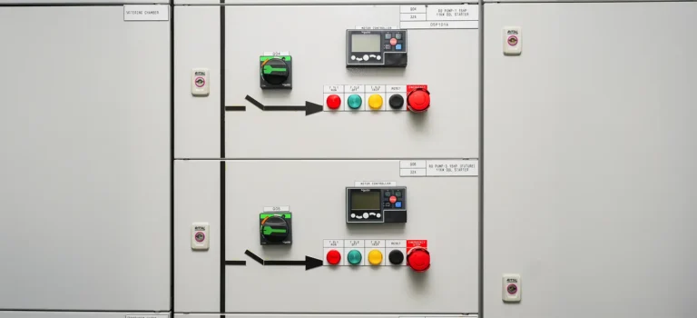 Controls switchgear exterior